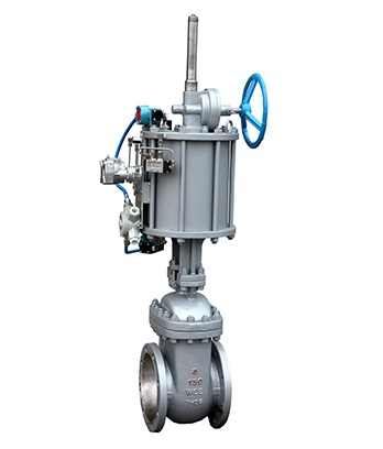 防爆气动紧急切断平行式双闸板闸阀